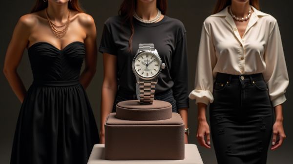 Trois façons d'assortir un bracelet en argent à une montre