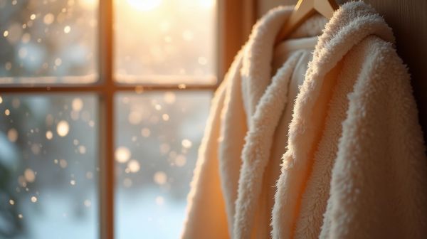 Votre compagnon idéal pour l'hiver : peignoir homme polaire